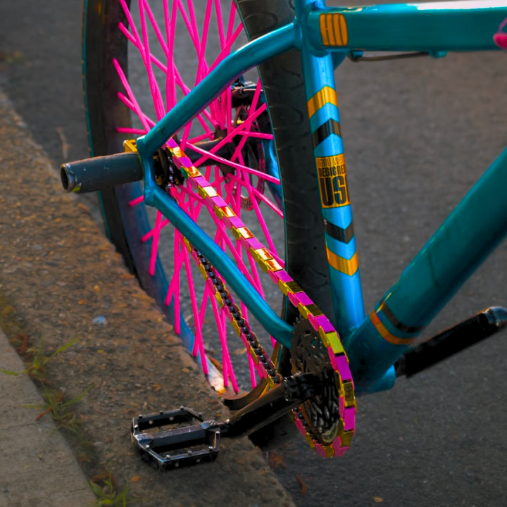 Gold & Pink Chain Caps | Insane Chains