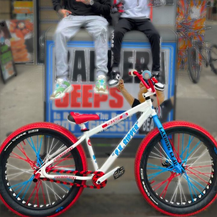 Black & Red Chain Caps