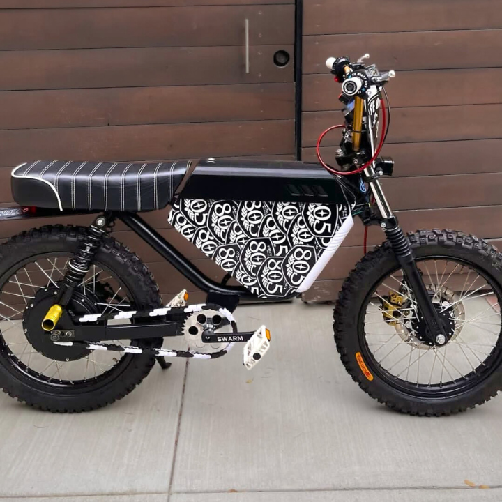 BMX Bicycle 16 featuring black and white design, perfect for stylish rides and customization.