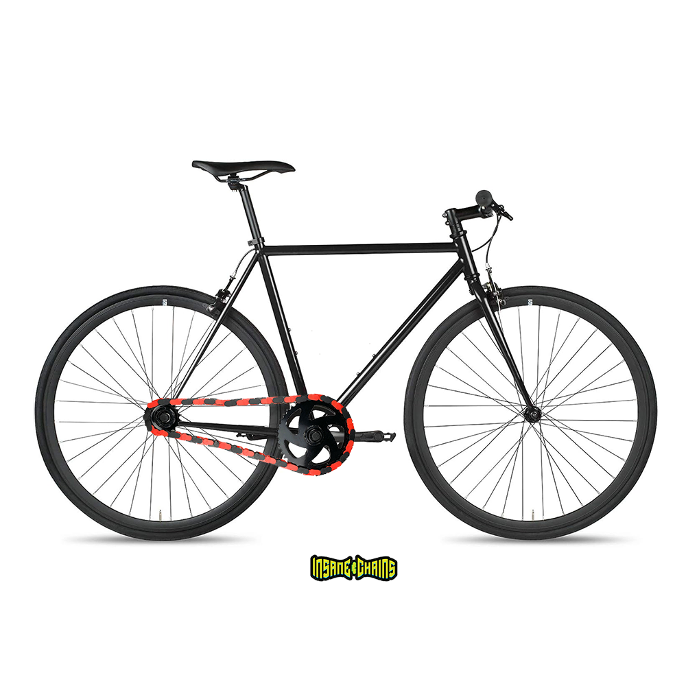 Big Wheelie – Black & Red Two Tone Insane Chains (56 or 35 Piece)