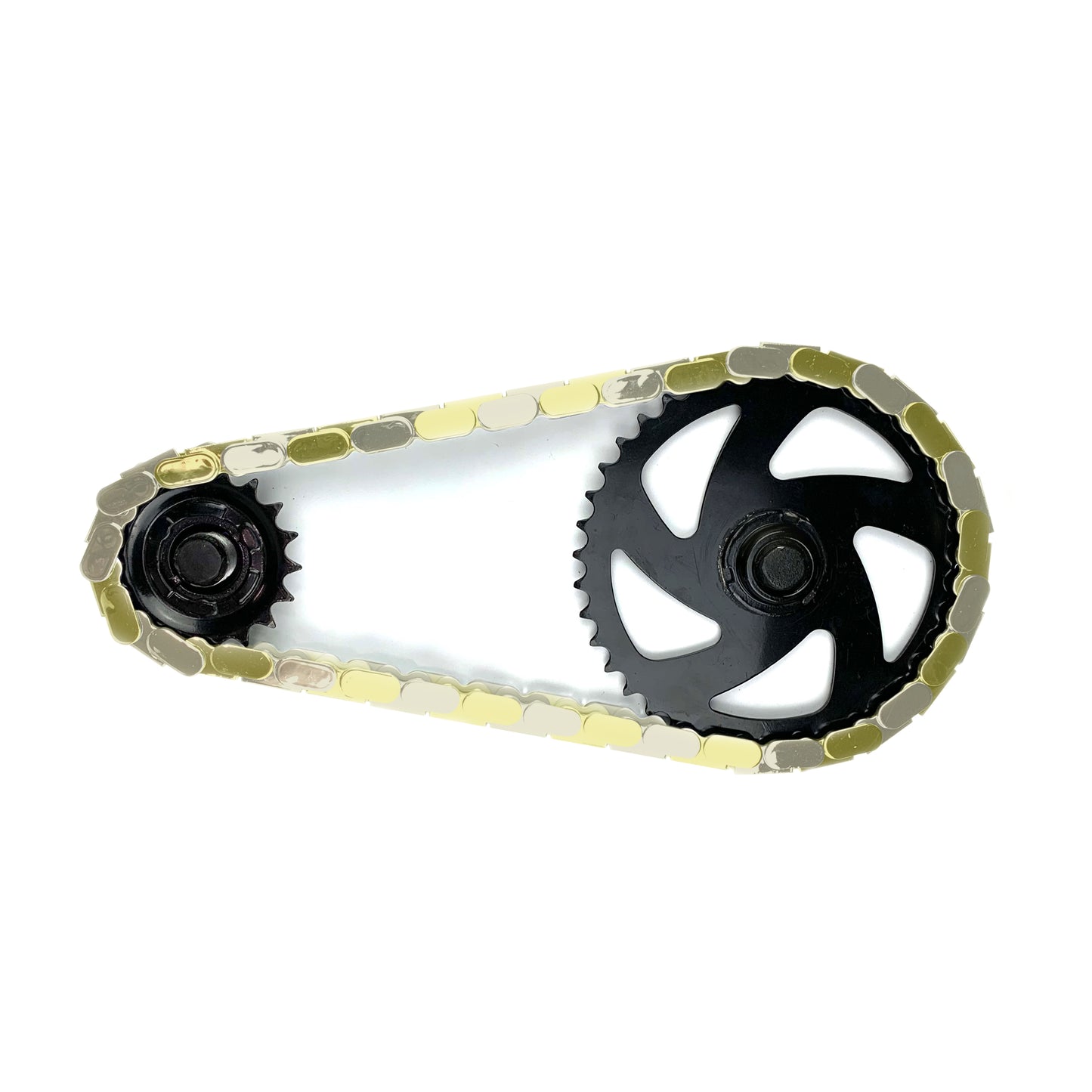 Chrome & Gold Chain Caps | Insane Chains