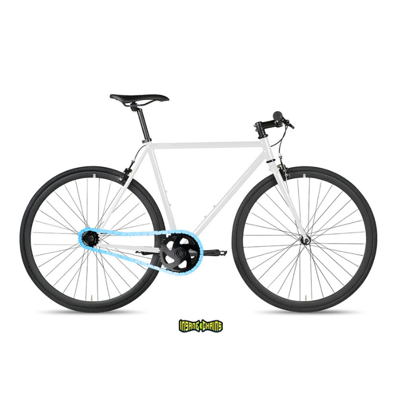 Baby Blue Chain Caps