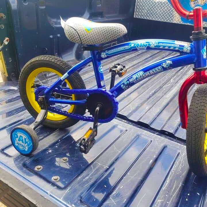 Big Wheelie Bikes - Blue Snap-On Chain Caps