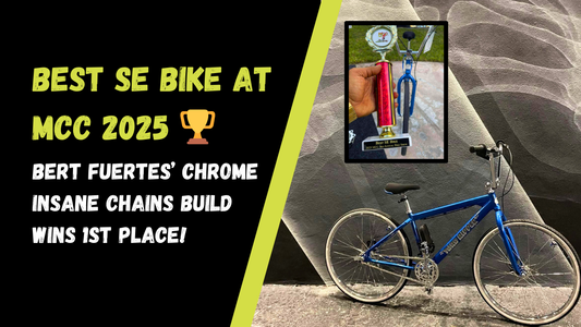 Best SE Bike at MCC 2025: Bert Fuertes’ Chrome Insane Chains Build Wins 1st Place 🏆