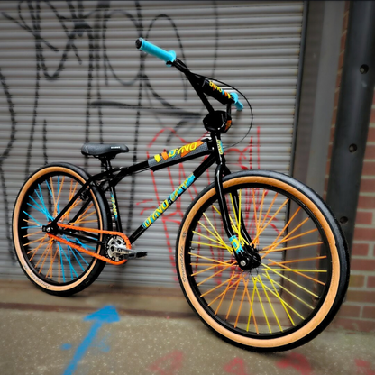 BMX Bikes with Pegs -Unique Customization - Orange Snap-On Chain Caps – 56 Piece (Adults & Teens) / 35 Piece (Kids)