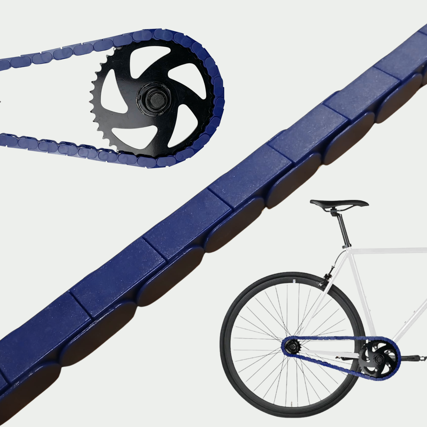 Blue Chain Caps