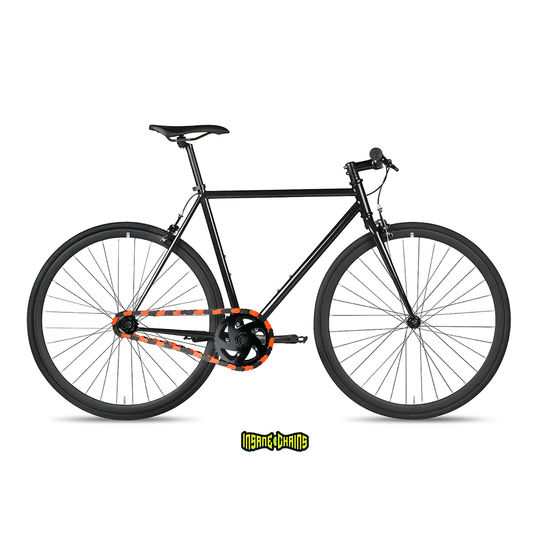 Black/Orange