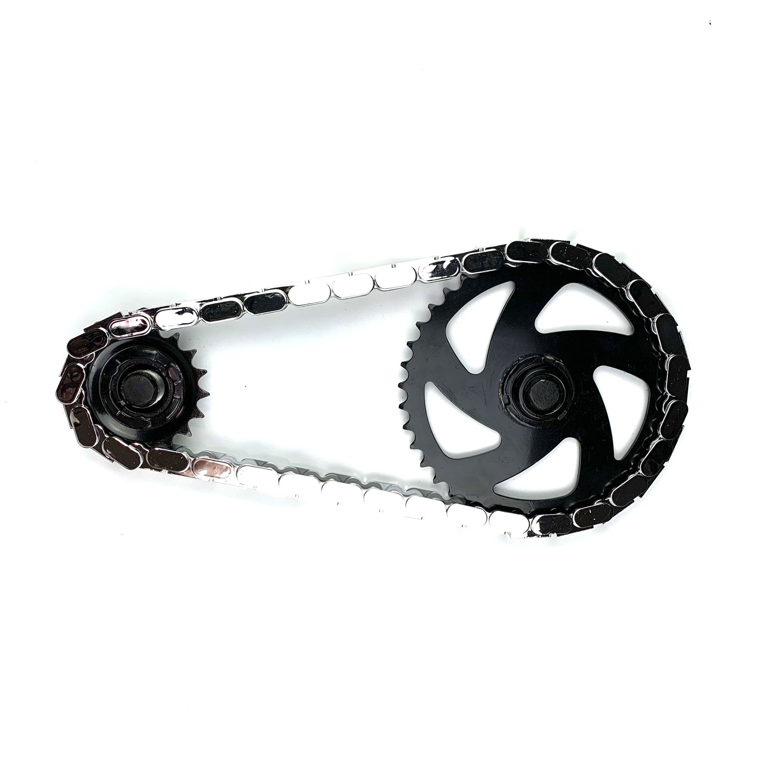 Chrome Snap-On Chain Caps – BMX, Fixed Gear & Single-Speed
