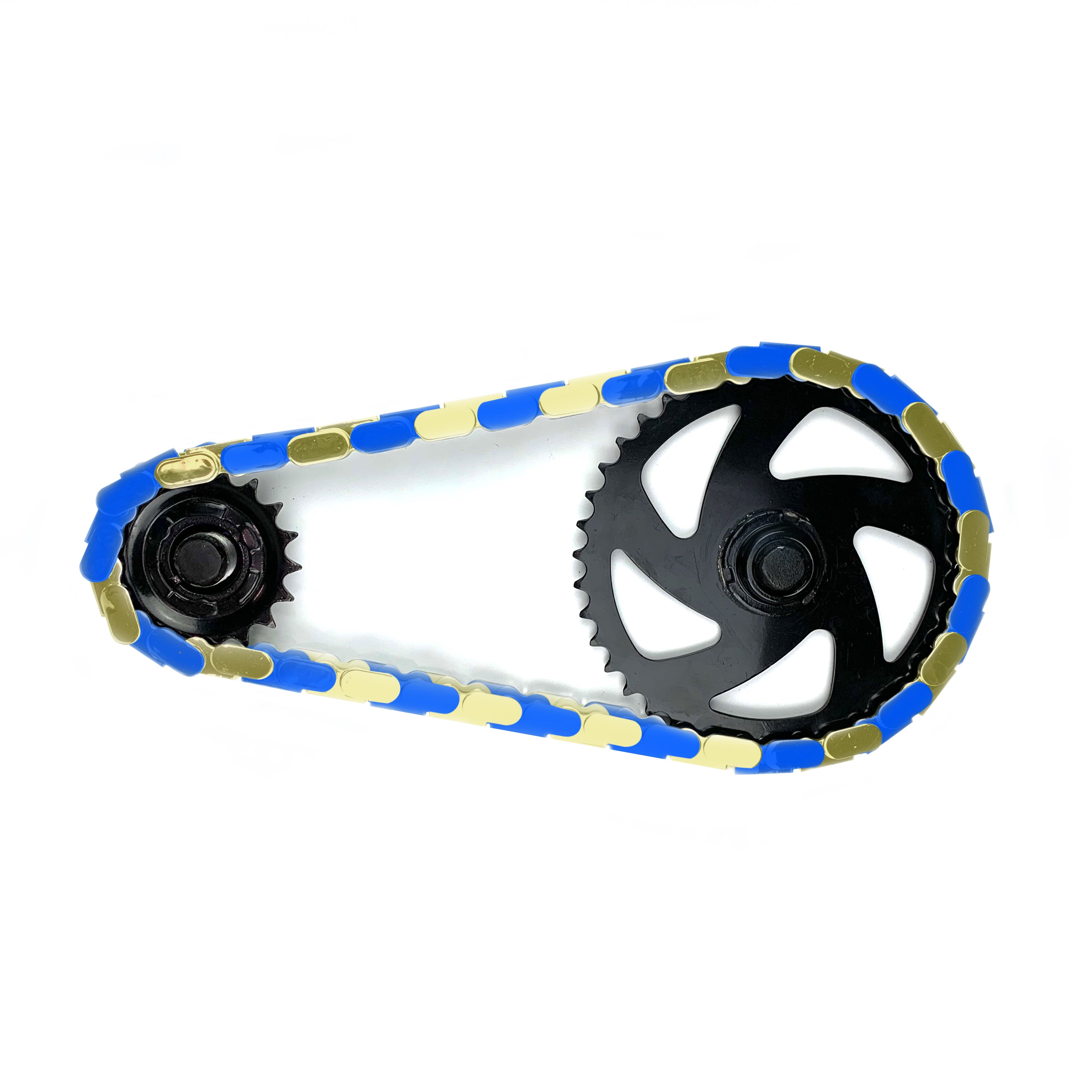 Gold/Blue