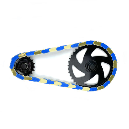 Gold/Blue