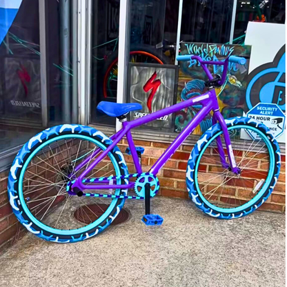 Blue & Teal Chain Caps