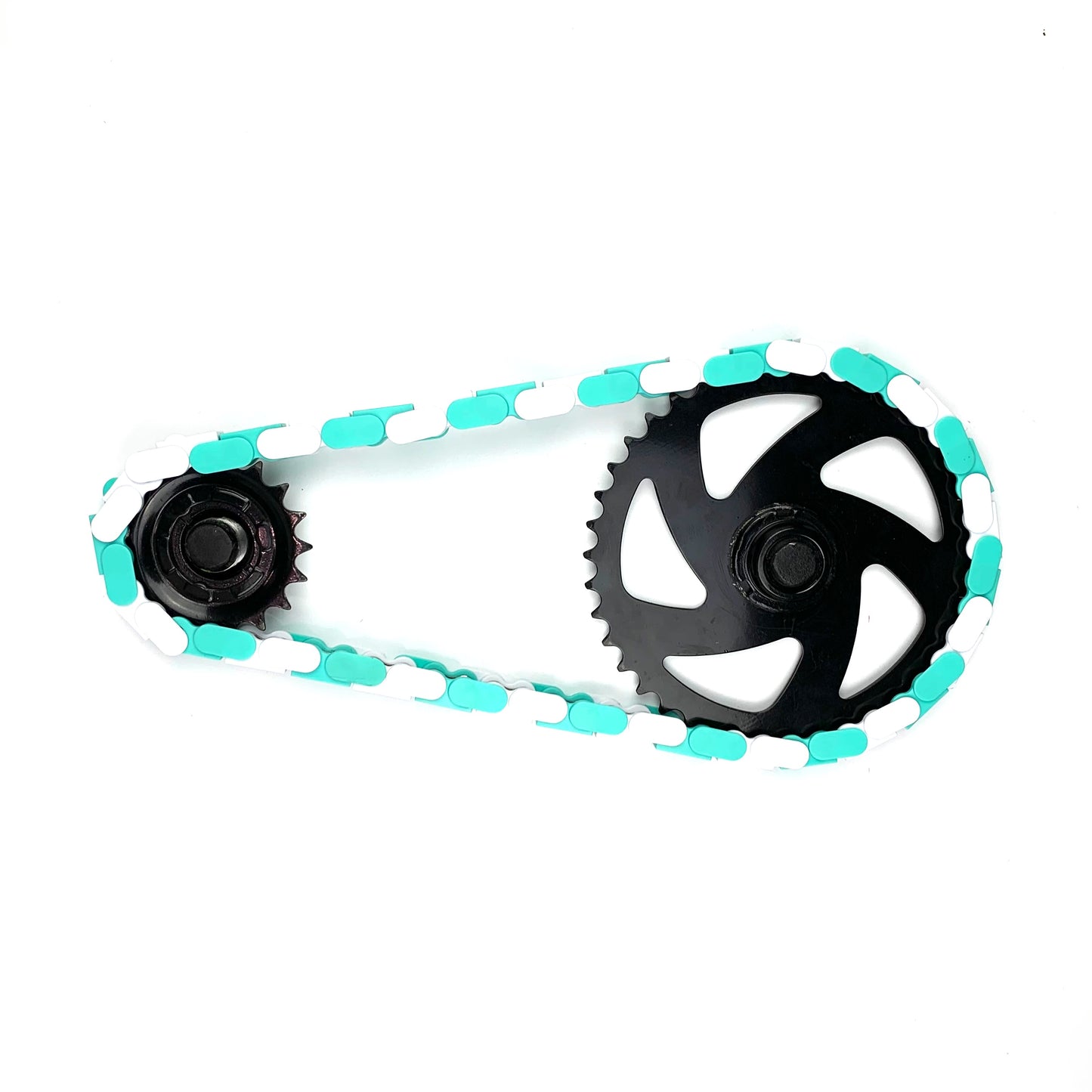 White/Teal