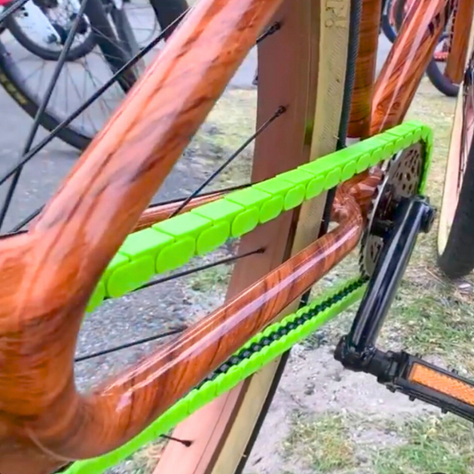 BMX Bikes Green - Snap on Caps Bright Green