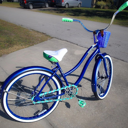 Chrome & Teal