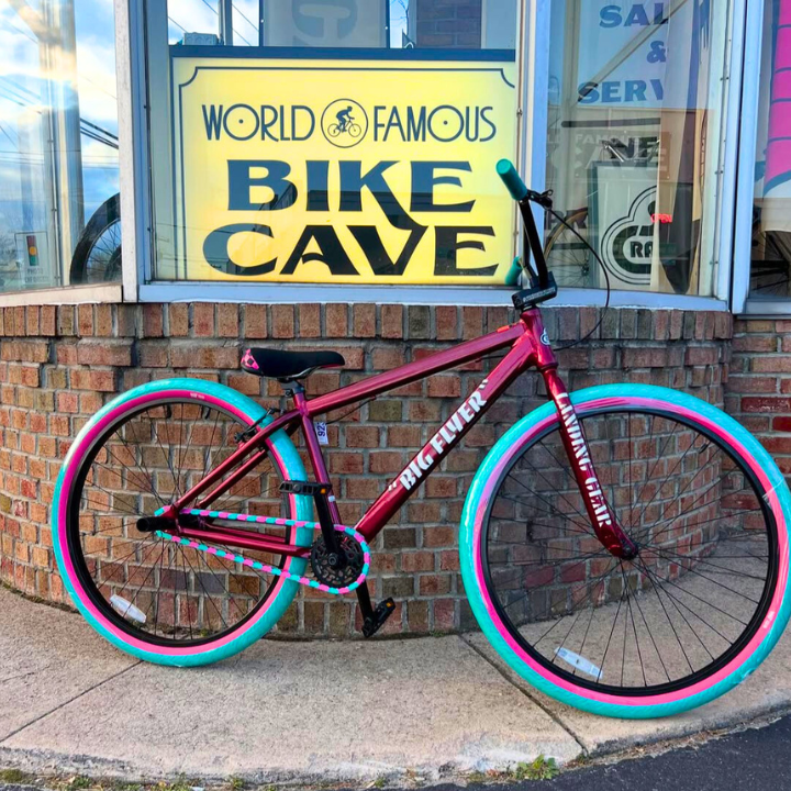 Bike Gifts for Girls – Teal & Pink Two Tone bike at World Famous Bike Cave.