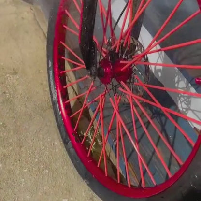 BMX Bikes Red – White & Red Two Tone Insane Chains (56 or 35 Piece)