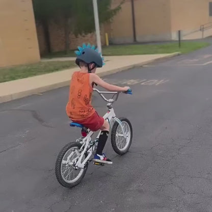 Chrome & Blue Chain Caps