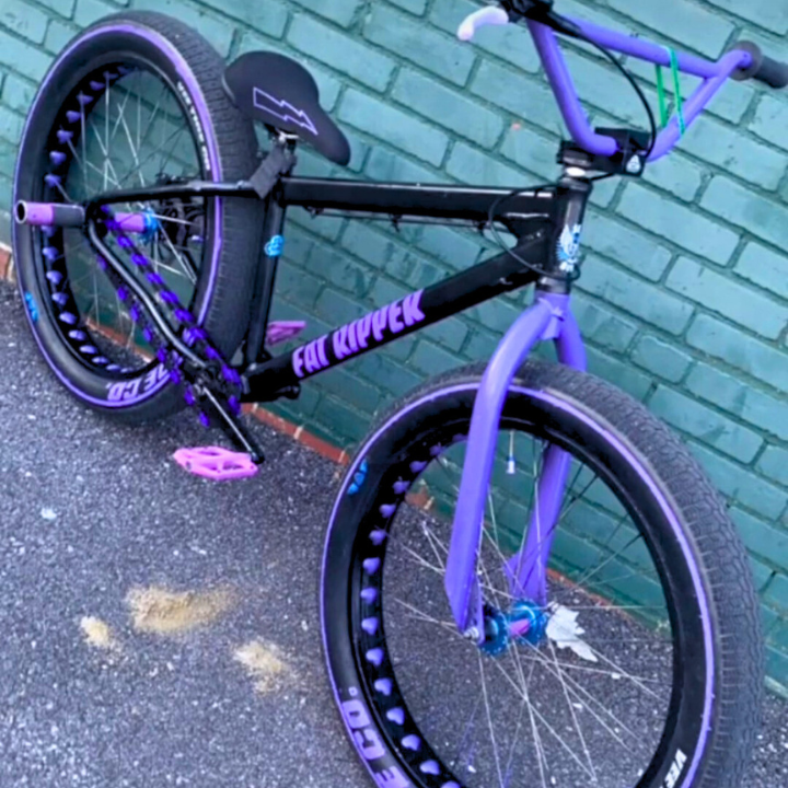 Black & Purple