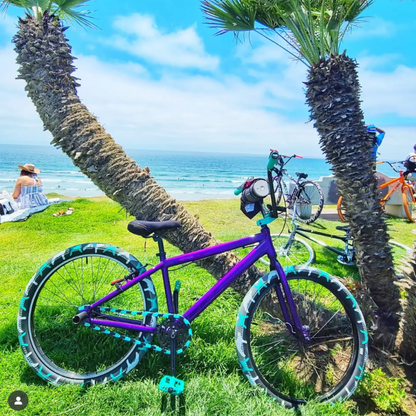 Blue & Teal Chain Caps